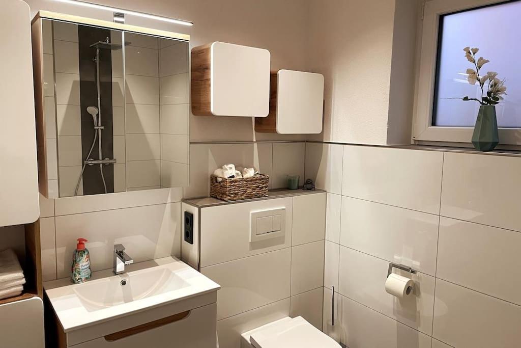 Gemuetliche, Topp Ausgestattete Ferienwohnung Bann Eksteriør billede